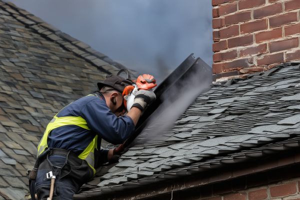 Professional chimney inspection and cleaning equipment